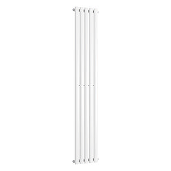 Metro Vertical Radiator - White - Single Panel (1800mm High) 295mm Wide