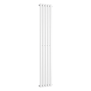 Metro Vertical Radiator - White - Single Panel (1800mm High) 295mm Wide