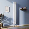 Metro Vertical Radiator - White - Single Panel (1800mm High) 295mm Wide