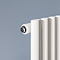 Metro Vertical Radiator - White - Single Panel (1800mm High) 413mm Wide