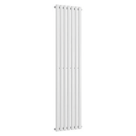 Metro Vertical Radiator - White - Single Panel (1800mm High) 413mm Wide