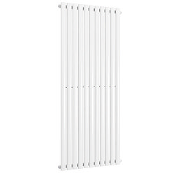 Metro Vertical Radiator - White - Single Panel (1800mm High) 649mm Wide