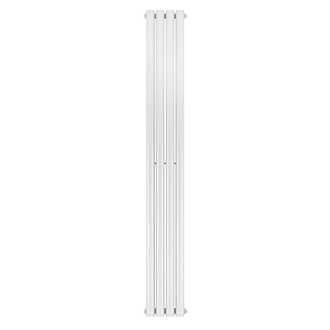 Metro Vertical Radiator - White - Single Panel (1800x236mm)