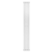 Metro Vertical Radiator - White - Single Panel (1800x236mm)