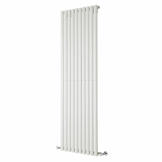 Metro Vertical Radiator - White - Single Panel (1800mm High) 590mm Wide