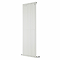 Metro Vertical Radiator - White - Single Panel (1800mm High) 590mm Wide