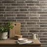 Michigan Grey Rustic Brick Effect Tiles - 170 x 520mm