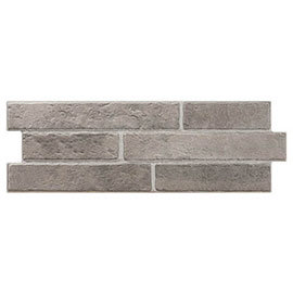 Michigan Grey Rustic Brick Effect Tiles - 170 x 520mm Medium Image