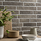 Michigan Grey Rustic Brick Effect Tiles - 170 x 520mm