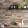 Michigan Ochre Rustic Brick Effect Tiles - 170 x 520mm