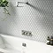 Milan 2 Outlet Shower System (Fixed Shower Head + Overflow Bath Filler) Large Image