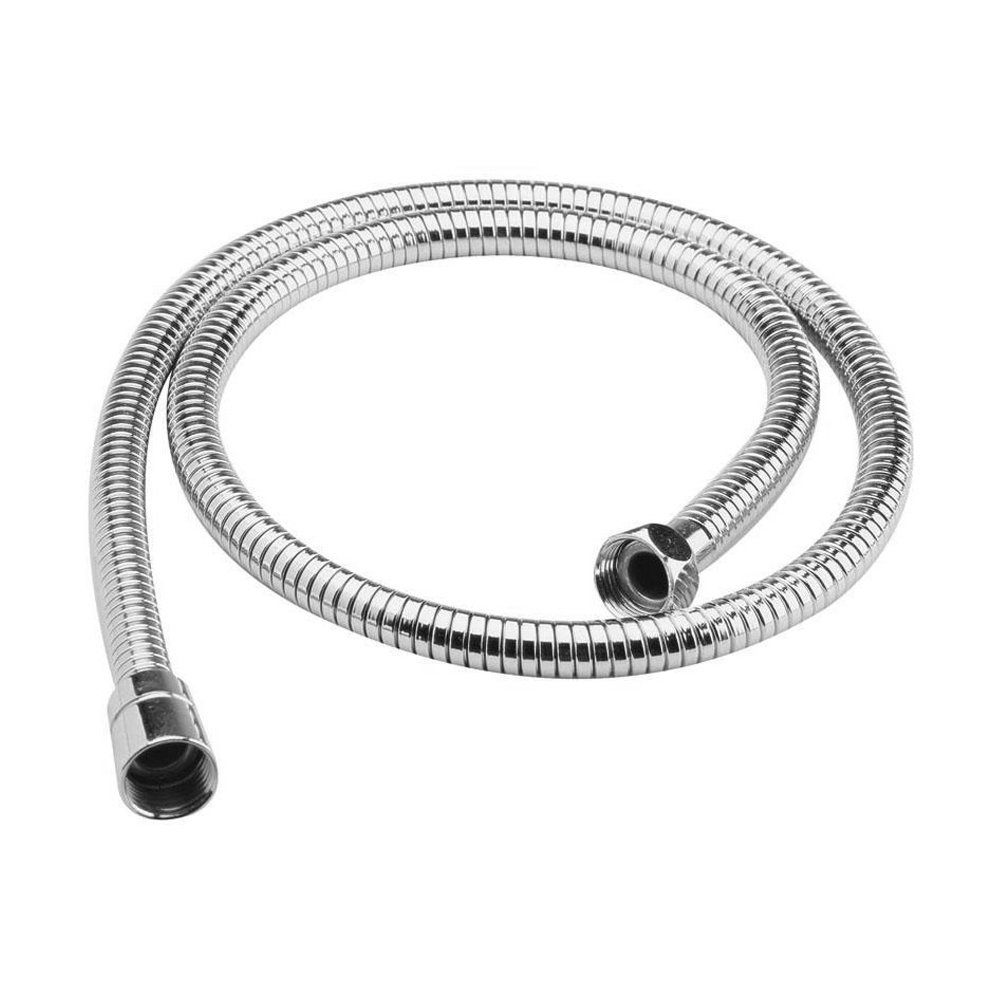 Milan 200mm Slim Rainfall Shower Head with 1.25m Flexible Hose  Feature Large Image