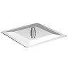 Milan 300 x 300mm Ultra Thin Square Shower Head + 90 Degree Bend Arm  Profile Large Image