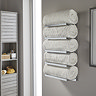 Milan 5 Tier Towel Rack - Chrome