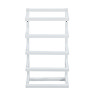 Milan 5 Tier Wall Mounted Towel Rack - Matt White
