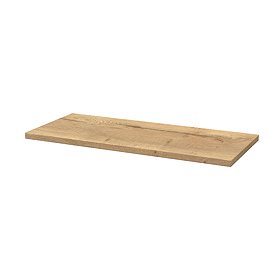 Milan Shaker 600mm WC Unit Top - Autumn Oak