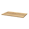 Milan 600mm WC Unit Top - Autumn Oak - Depth 360mm