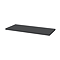 Milan 600mm WC Unit Top - Soft Black - Depth 260mm