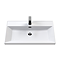 Milan 800mm Soft Black Framed 2-Drawer Wall Hung Vanity Unit