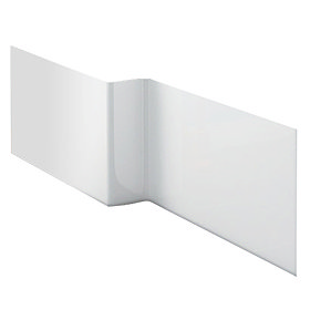 Milan Acrylic Square Offset Front Panel for 1800 L-Shaped Shower Baths