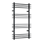 Milan Anthracite 1100 x 600mm Designer Shelf Heated Towel Rail