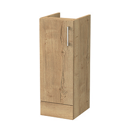 Milan Aura 300mm Single Door Base Unit - Autumn Oak