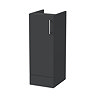 Milan Aura 300mm Single Door Base Unit - Soft Black