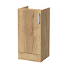 Milan Aura 400mm Single Door Base Unit - Autumn Oak