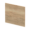 Milan Autumn Oak L-Shaped End Bath Panel - 700mm