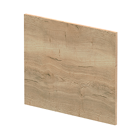 Milan Autumn Oak L-Shaped End Bath Panel - 700mm