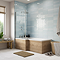 Milan Autumn Oak L-Shaped Front Bath Panel - 1700mm