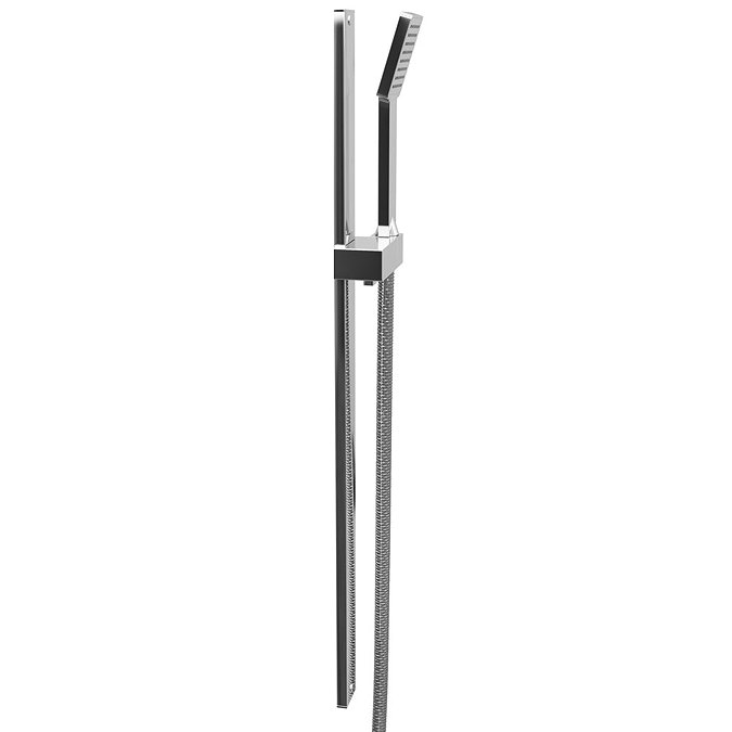 Milan Bar Shower Package w. Flat Minimalist Slider Handset Kit  Feature Large Image