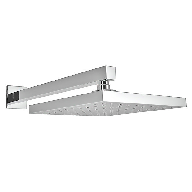 Milan Concealed Thermostatic Valve With Diverter, Head + 4 Body Jets