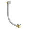 Milan Deck Bath Side Valves with Square Freeflow Bath Filler