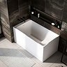 Milan Deep Seated Soaking Bath (1300 x 700mm) with Waste