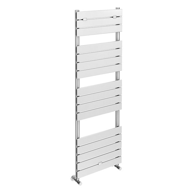 Milan Electric Bathroom Heated Towel Rail Chrome Finish - 1512mm x 500mm