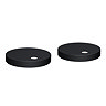 Milan Fluted Black Complete Bathroom Suite