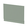1700x700mm Bath with Green Panels

