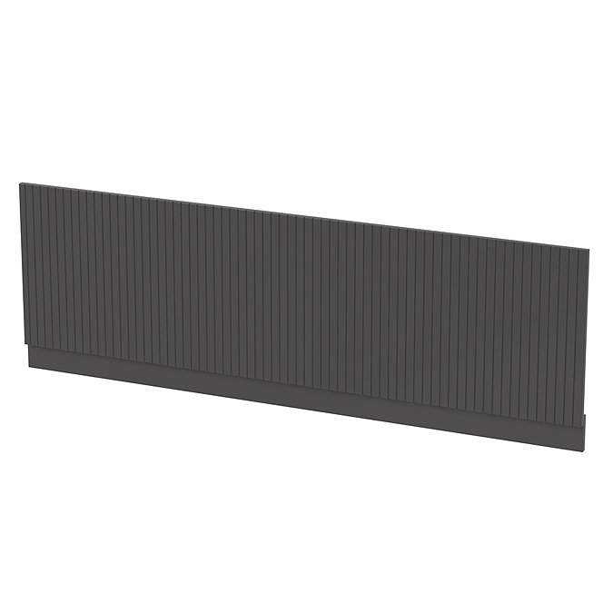 1700x700mm Bath with Black Panels
