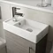 Milan Grey Avola Cloakroom Suite (Toilet, Concealed Cistern + Vanity Unit)  Profile Large Image