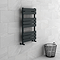 Milan Heated Towel Rail 840mm x 500mm Anthracite