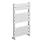 Milan Heated Towel Rail 840mm x 500mm Chrome  Standard Large Image