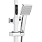 Milan Low Pressure Thermostatic Shower with Cool Touch - Chrome