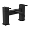 Milan Modern Bath Filler Tap - Matt Black