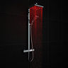 Milan Modern LED Thermostatic Shower - Chrome