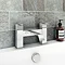 Milan Modern Mono Basin Mixer and Bath Filler - Chrome  Standard Large Image