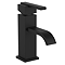 Milan Modern Mono Basin Mixer Tap - Matt Black