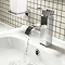 Milan Modern Mono Basin Mixer Tap with Waste - Chrome  Feature Large Image