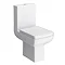 Milan Modern Short Projection Toilet + Soft Close Seat Large Image