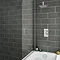 Milan Modern Shower Package (Fixed Shower Head + Overflow Bath Filler)  Profile Large Image